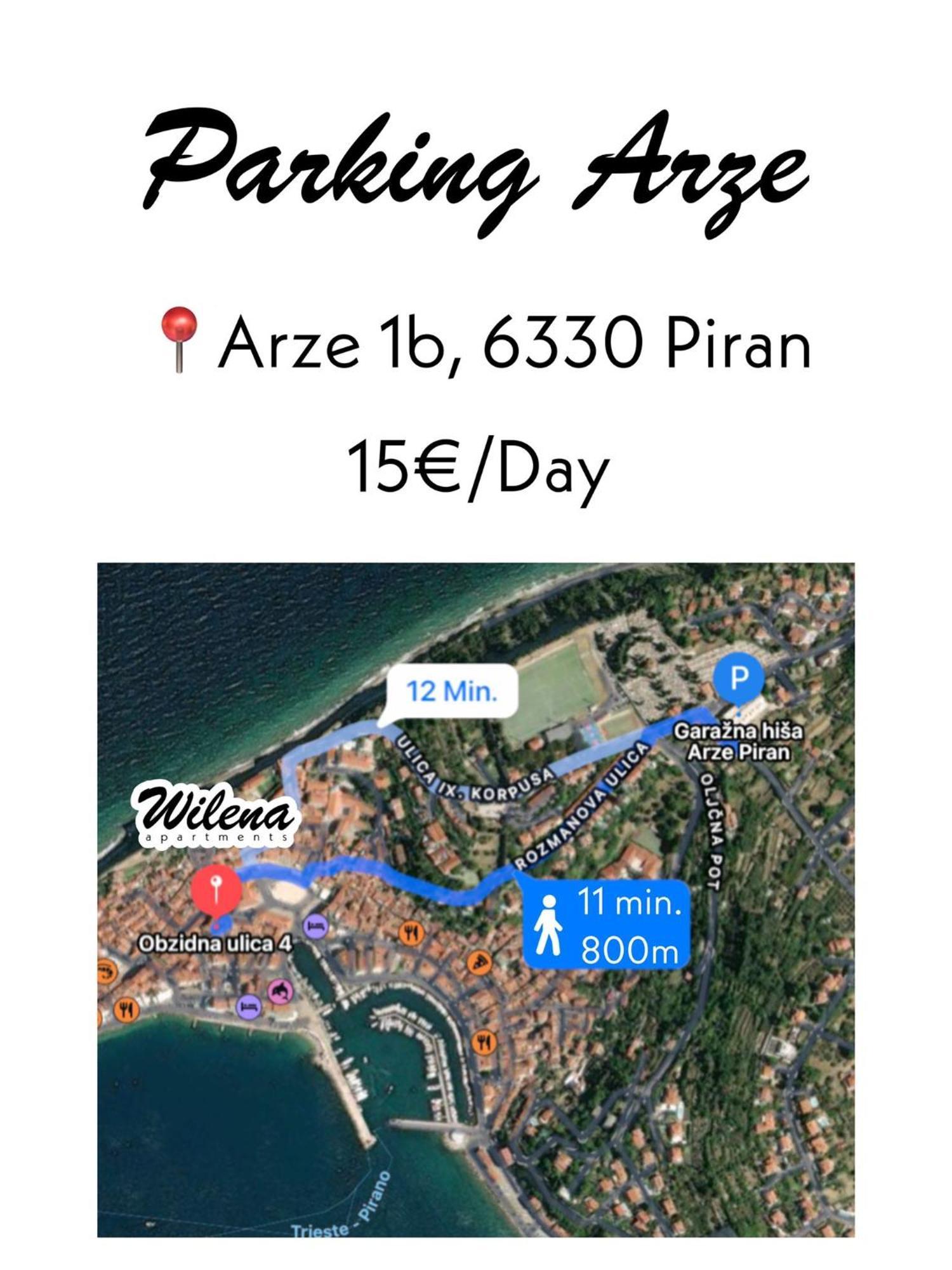 Wilena Apartments Πιράν Εξωτερικό φωτογραφία